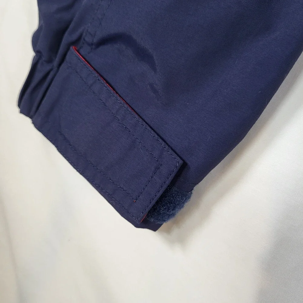L.L. Bean Men's Large Blue Red Trim 3-in-1 Jacket Extra Zipper for Fleece Lining - Picture 8 of 11